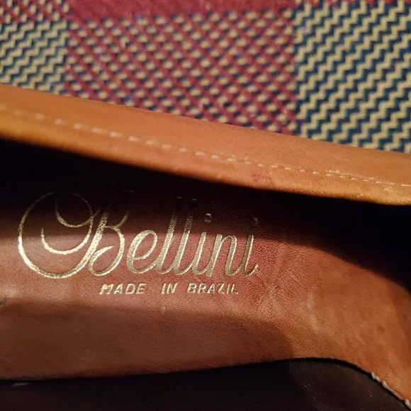 Bellini | Leather Heeled Loafer - Picture 5 of 6